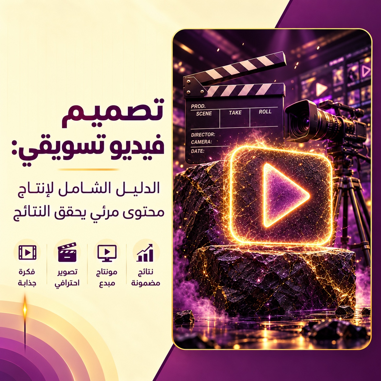 تصميم فيديو احترافي